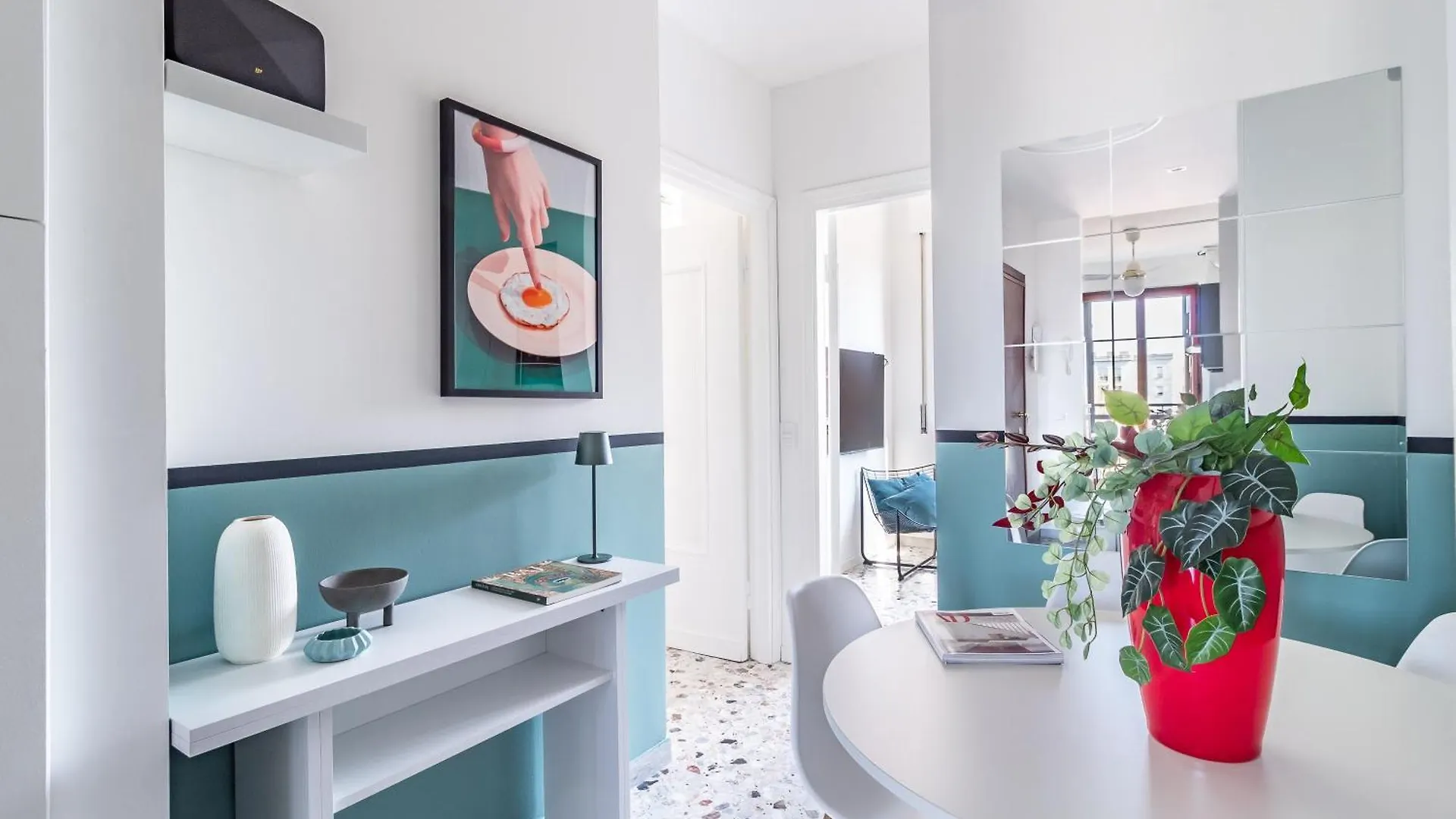 Apartment Ferienwohnung Melchiorre Gioia 67 Mailand Italien